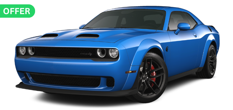 Dodge Challenger V8 2023 - Cheap luxury car rental Abu Dhabi